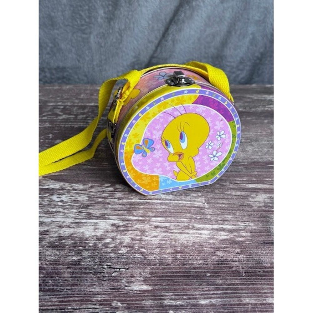 Vintage Looney Tunes Tweety‎ Bird Purse Kids 2000 Warner Bros Yellow